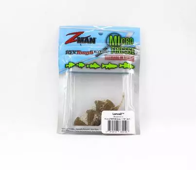 Мягкая приманка Zman LarvaZ 1,75 дюйма, 8 шт. в упаковке, мотыль (4106)