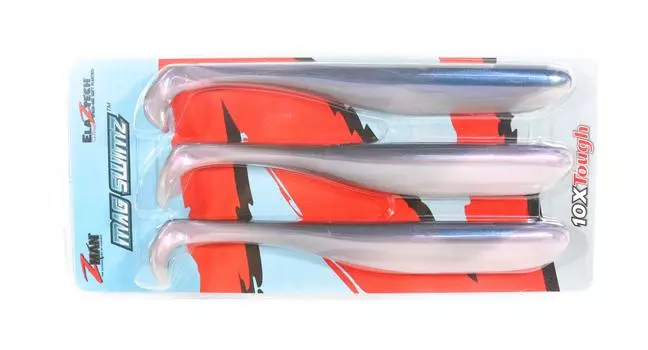 Мягкая приманка Zman Mag SwimZ 8 дюймов 3 шт. в упаковке, синяя спинка сельди (8101)