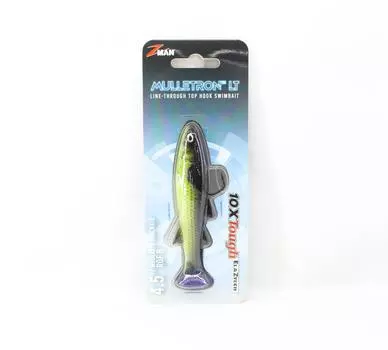 Мягкая приманка Zman Mulletron LT Swimbait 4,5 дюйма Bayou Tiger (6384)