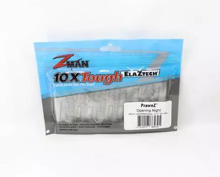 Мягкая приманка Zman PrawnZ 2,5 дюйма, 6 шт. в упаковке, премьера (5325)