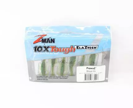 Мягкая приманка Zman PrawnZ 2,5 дюйма, 6 шт. в упаковке, кровавое масло (5417)