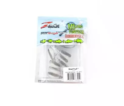 Мягкая приманка Zman Shad FryZ 1,75 дюйма, 8 шт. в упаковке, корюшка (3949)
