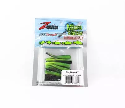 Мягкая приманка Zman Tiny TicklerZ 1,75 дюйма, 8 шт. в упаковке, Шмель (3819)