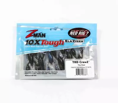 Мягкая приманка Zman TRD Crawz 2,5 дюйма, 6 шт. в упаковке (3387)
