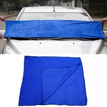 Мягкая прочная водопоглощающая ткань из микрофибры, чистящая ткань для мытья автомобиля, чистящее полотенце