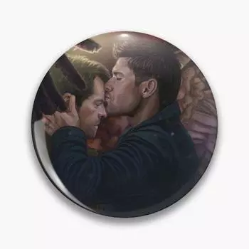 Мягкая пуговица A Moment, креативное ювелирное изделие для любовника, модный металлический воротник, милый подарок, женский декор, шляпа, забавная одежда, мультяшная брошь