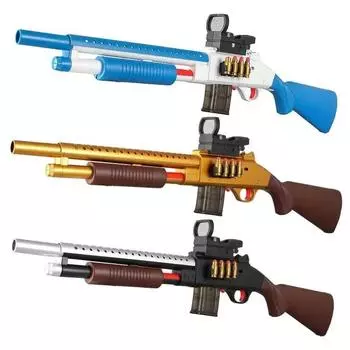 Мягкая пуля игрушечный пистолет игрушечный дробовик выталкивающий гильзу скользящая загрузка игрушечные пистолеты для ролевых игр в помещении на открытом воздухе подарок на Хэллоуин