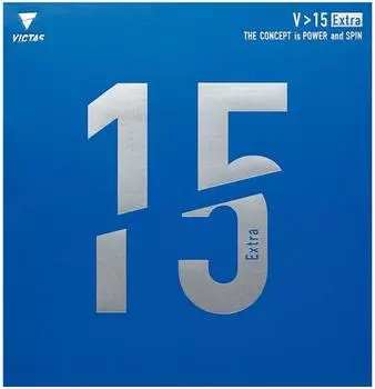 Мягкая резина для настольного тенниса VICTAS V15 Extra 020461 красного цвета, максимальный размер красный