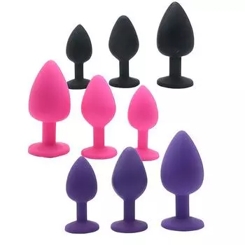 Мягкая резиновая силиконовая анальная пробка для заднего двора секс-игрушки секс-инструменты хризантема мастурбация долгосрочная одежда для прогулок взрослые игрушки для женщин Small pink