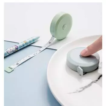 Мягкая рулетка 1,5 м/60 дюймов, двойная шкала, линейка для шитья тела, гибкая линейка для похудения, измерения тела, шитья, портного, ремесла