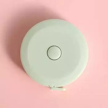 Мягкая рулетка канцелярская двойная шкала для шитья тела гибкая измерительная линейка