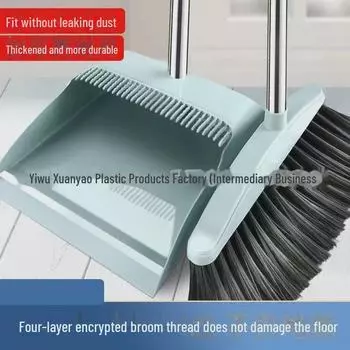 Мягкая щетина, набор щеток и совков - антипригарное покрытие для уборки волос на кухне и в ванной