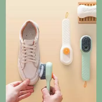 Мягкая щетина щетка для чистки удобные бытовые чистящие средства чистящие средства бытовые автоматические жидкости многофункциональные ювелирные аксессуары белый