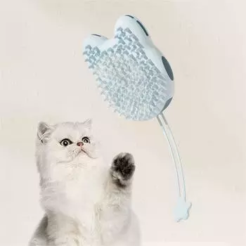 Мягкая щетка для купания домашних животных, силиконовые перчатки для мытья ванной комнаты для собак, перчатки для ухода за кошками и собаками pink-butterfly