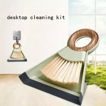 Мягкая щетка для рабочего стола, щетки для щеток, подвесная клавиатура, комбинированная мини-щетка, набор для совок, угловой