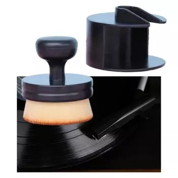 Мягкая щетка для ухода за проигрывателем пластинок, средство для удаления пыли с пластинок Мягкая щетка для чистки клавиатур B
