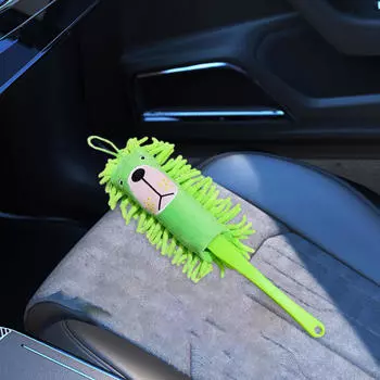 Мягкая щетка из микрофибры, моющаяся тряпка, милая ручная щетка для чистки пыли, детская игрушка