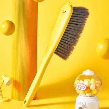 Мягкая щетка с длинной ручкой, бытовая щетка для подметания кроватей, щетка для чистки диванов и ковров, инструмент для чистки постельного белья в спальне