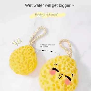 Мягкая сетчатая губка для душа, нейлоновая детская щетка для мытья, пена для душа, очищающее средство для тела, отшелушивающий скраб, шарик для душа, товары для ванной комнаты зелёный