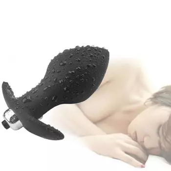 Мягкая секс-вибрационная анальная пробка унисекс, стимулятор точки G, массажер простаты, анальный вибратор, секс-игрушки для пар