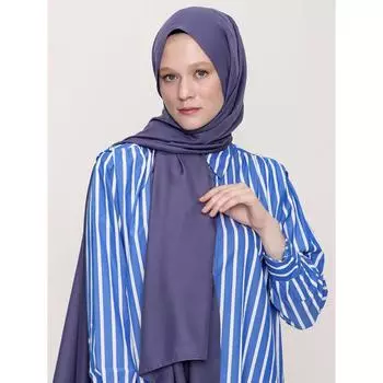 Мягкая шаль Miray Plain цвета индиго