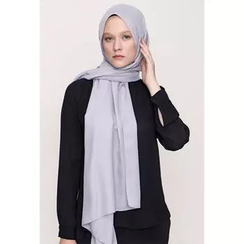 Мягкая шаль Miray Plain Серая