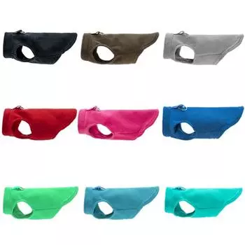 Мягкая шерстяная одежда для собак, весенняя одежда для щенков, летняя одежда, нарядные платья для собак, жилет для кошек, ши-тцу, чихуахуа, французский бульдог, мопс, пальто Chest 34cm back 26c ярко-розовый