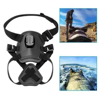 Мягкая шлейка для собак, регулируемая, регулируемая, для груди и спины домашних животных 1 set