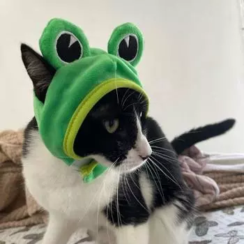 Мягкая шляпа краба для собак, дышащая шляпа лобстера для домашних животных, кепка для косплея для собак, шляпа для кошек и лягушек на Хэллоуин S-A