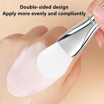 Мягкая силиконовая маска для макияжа, кисть для лица, профессиональные кисти для грязевого крема, сделай сам, гель для тонального крема для ухода за кожей, косметический инструмент для красоты