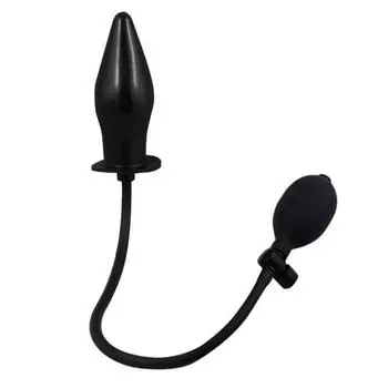 Мягкая силиконовая надувная анальная пробка, анальная вставка-массажер унисекс, секс-игрушка для взрослых
