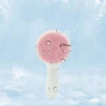 Мягкая силиконовая щетка для очищения лица, ручная щетка для чистки пор, отшелушивающий инструмент для макияжа