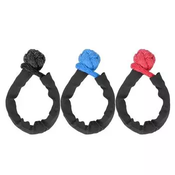 Мягкая скоба 20 мм, 41000 фунтов, веревочная скоба для восстановления прочности на разрыв с защитным рукавом для грузовика La Red