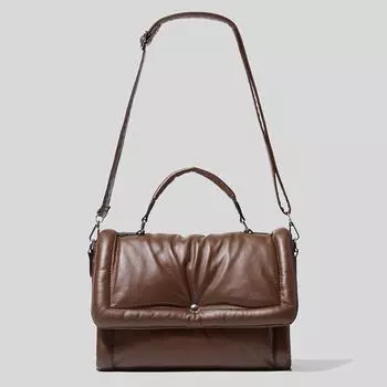 Мягкая сумка через плечо для женщин, дизайнерские сумки через плечо, хлопковая сумка-мессенджер, роскошная сумка через плечо, высококачественная дутая сумка