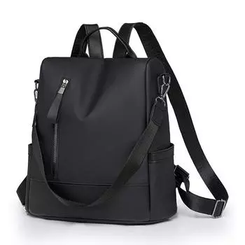 Мягкая сумка через плечо из искусственной кожи для женщин, новый простой ретро рюкзак, спортивная сумка для отдыха на открытом воздухе для женщин