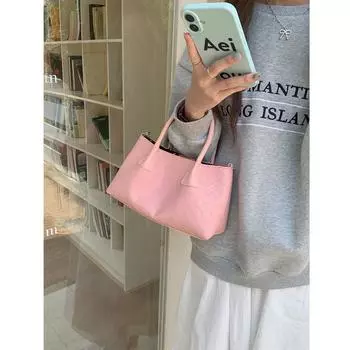 Мягкая сумка через плечо из искусственной кожи, женская сумка через плечо с плетеным узором, однотонная модная ретро-сумка класса люкс для девушек чёрный