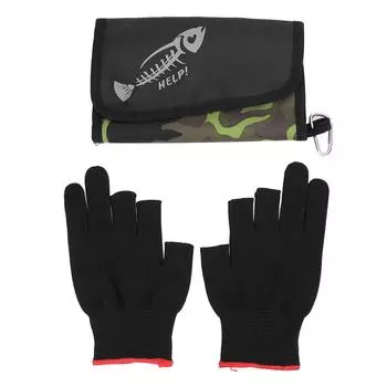 Мягкая сумка для хранения приманок, водонепроницаемая, из ПВХ, ткань Оксфорд, чехол для рыболовных приманок с 6 самозапечатывающимися пакетами и N