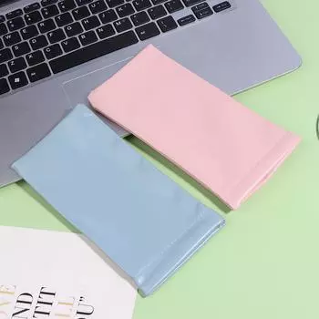 Мягкая сумка для очков из искусственной кожи, автоматическая закрытая шкатулка для солнцезащитных очков, водонепроницаемый чехол для очков, защитный чехол для хранения очков оранжевый