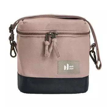 Мягкая сумка-холодильник емкостью Ш21 x Г20 x Ящик-холодильник Изотермическая сумка для кемпинга на открытом воздухе Hashout (Размер S, 10 л, примерно. Высота 24 см, серый)