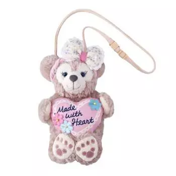 Мягкая сумка-кошелек Shellie May Heartwarming Days 2019 Pochette Valentine Сувенир Disney для Tokyo Duffy s [Ограниченный тираж DisneySea]