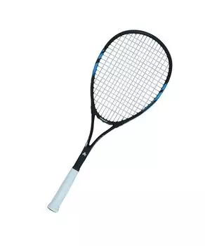 Мягкая теннисная ракетка для начинающих (кишки напряжены) черный x синий с маркировкой STA 7000