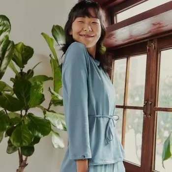 Мягкая теплая футболка Vivviv Comfort (3colors) Black L~XL