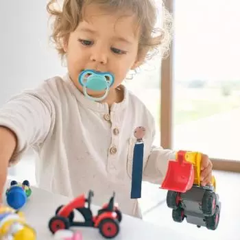 Мягкая ткань, зажим для детской соски, удобный прочный держатель для детской соски, цепочка для соски для новорожденных, детские принадлежности