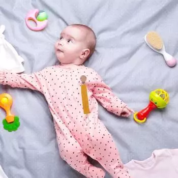 Мягкая ткань, зажим для детской соски, удобный прочный держатель для детской соски, цепочка для соски для новорожденных, детские принадлежности