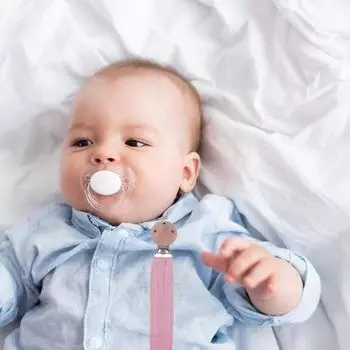 Мягкая ткань, зажим для детской соски, удобный прочный держатель для детской соски, цепочка для соски для новорожденных, детские принадлежности