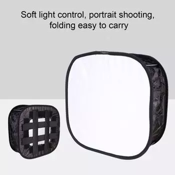 Мягкая тканевая крышка Yousheng LED с креплением на ленте, простая установка, чехол для рассеивателя, мягкий рассеиватель, чехол для лампы чёрный