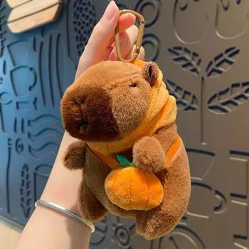 Мягкая трясущаяся звучащая игрушка мультяшная кукла брелок креативный плюшевый кулон в виде животного для девочек Style3