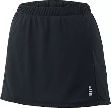 Мягкая юбка GOSEN с внутренними гетрами S1601 Black L Женская теннисная/бадминтонная чёрный