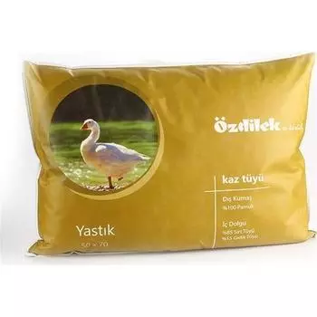 Мягкая удобная подушка из гусиного пера 50X70