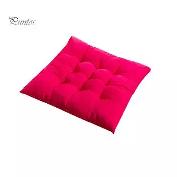 Мягкая утолщенная подушка для стула, подушка, галстук на сиденье, столовая, кухня, офисный декор вино красного